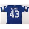 Image 1 : Cliff Harris Signed Jersey Inscribed "6x Pro Bowl" (JSA COA)