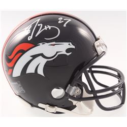 Ed McCaffrey Signed Devner Broncos Mini Helmet (JSA COA)