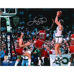 Larry Bird Signed Boston Celtics 16x20 Photo (Beckett Hologram)