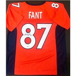 Noah Fant Signed Jersey (Beckett COA)