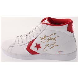 Julius "Dr. J" Erving Signed Vintage Converse Basketball Shoe (PSA COA)