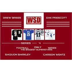 WSD "Football Only" Mystery Jersey Box - Autographed Football Jersey Series #4