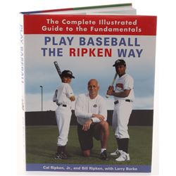 Cal Ripken Jr.  Billy Ripken Signed "Play Baseball The Ripken Way" Hardback Book (PSA COA)