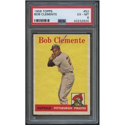 1958 Topps #52 Roberto Clemente (PSA 6)