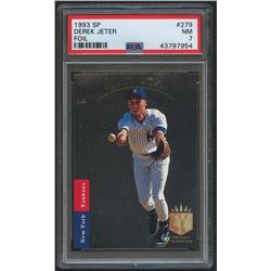 1993 SP #279 Derek Jeter FOIL RC (PSA 7)