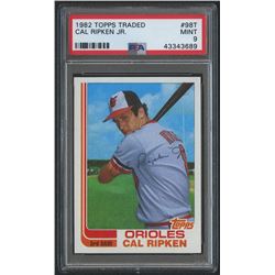 1982 Topps Traded #98T Cal Ripken RC (PSA 9)