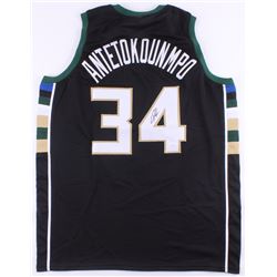Giannis Antetokounmpo Signed Jersey (JSA COA)