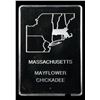 Image 3 : Massachusetts State Flower & Bird Mayflower & Chickadee 1.4oz .925 Sterling Silver Bar Grades