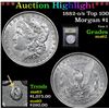Image 1 : ***Auction Highlight*** 1882-o/s Top 100 Morgan Dollar $1 Graded Select Unc By USCG (fc)