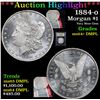 Image 1 : ***Auction Highlight*** 1884-o Morgan Dollar $1 Graded Choice Unc+ DMPL By USCG (fc)