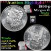 Image 1 : ***Auction Highlight*** 1896-p Morgan Dollar $1 Graded Choice Unc DMPL By USCG (fc)