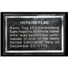 Image 3 : Flags of the American Revolution Hopkins Flag .8oz .925 Sterling Silver Bar Grades