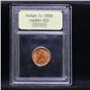 Image 4 : ***Auction Highlight*** 1896 Indian Cent 1c Graded Choice+ Unc RD By USCG (fc)