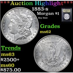 ***Auction Highlight*** 1883-s Morgan Dollar $1 Graded Select Unc By USCG (fc)