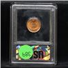 Image 5 : ***Auction Highlight*** 1901 Indian Cent 1c Graded Gem+ Unc RD By USCG (fc)