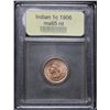 Image 4 : ***Auction Highlight*** 1906 Indian Cent 1c Graded GEM Unc RD By USCG (fc)