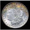 Image 2 : 1885-o Rainbow Toned Morgan Dollar $1 Grades Select+ Unc