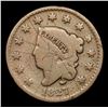 Image 2 : 1827 Coronet Head Large Cent 1c Grades vg details