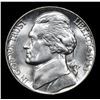 Image 2 : 1943-p Jefferson Nickel 5c Grades Choice Unc+ 5fs