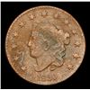 Image 2 : 1830 Coronet Head Large Cent 1c Grades vf details