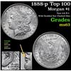 Image 1 : 1888-p Top 100 Morgan Dollar $1 Grades Select Unc