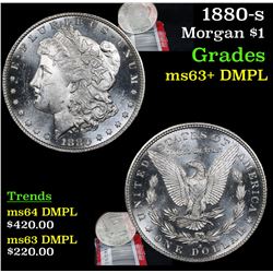 1880-s Morgan Dollar $1 Grades Select Unc+ DMPL
