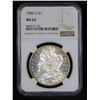 Image 2 : NGC 1900-o Morgan Dollar $1 Graded ms63 By NGC