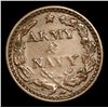 Image 3 : 1863 Army & Navy Civil War Token 1c Grades xf+