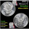 Image 1 : 1887-p Morgan Dollar $1 Grades Choice Unc DMPL