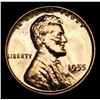 Image 2 : 1955 Lincoln Cent 1c Grades Select+ Proof Red