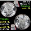 Image 1 : 1885-p Morgan Dollar $1 Grades Select Unc+ PL