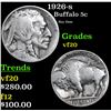 Image 1 : 1926-s Buffalo Nickel 5c Grades vf, very fine