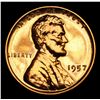 Image 2 : 1957 Lincoln Cent 1c Grades Gem++ Proof Red