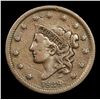 Image 2 : 1838 Coronet Head Large Cent 1c Grades vf++
