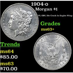 1904-o Morgan Dollar $1 Grades Select+ Unc