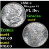 Image 1 : 1881-s Morgan Dollar $1 Grades Select+ Unc