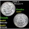 Image 1 : 1898-o Morgan Dollar $1 Grades Select+ Unc