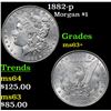Image 1 : 1882-p Morgan Dollar $1 Grades Select+ Unc