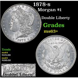 1878-s Morgan Dollar $1 Grades Select+ Unc
