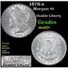 Image 1 : 1878-s Morgan Dollar $1 Grades Select+ Unc