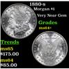 Image 1 : 1880-s Morgan Dollar $1 Grades Choice+ Unc