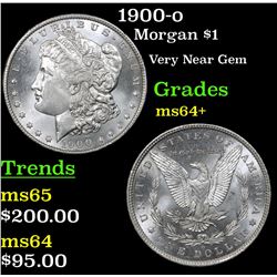 1900-o Morgan Dollar $1 Grades Choice+ Unc