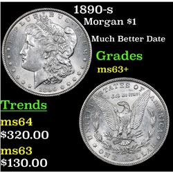 1890-s Morgan Dollar $1 Grades Select+ Unc
