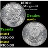 Image 1 : 1879-o Morgan Dollar $1 Grades Select+ Unc