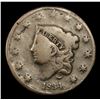 Image 2 : 1834 Coronet Head Large Cent 1c Grades f+
