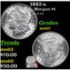 Image 1 : 1882-s Morgan Dollar $1 Grades Select Unc