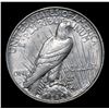 Image 3 : 1927-d Peace Dollar $1 Grades Unc Details
