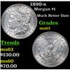 Image 1 : 1890-s Morgan Dollar $1 Grades Select Unc