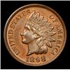 Image 2 : 1898 Indian Cent 1c Grades Choice+ Unc RB