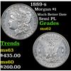 Image 1 : 1889-s Morgan Dollar $1 Grades Select Unc